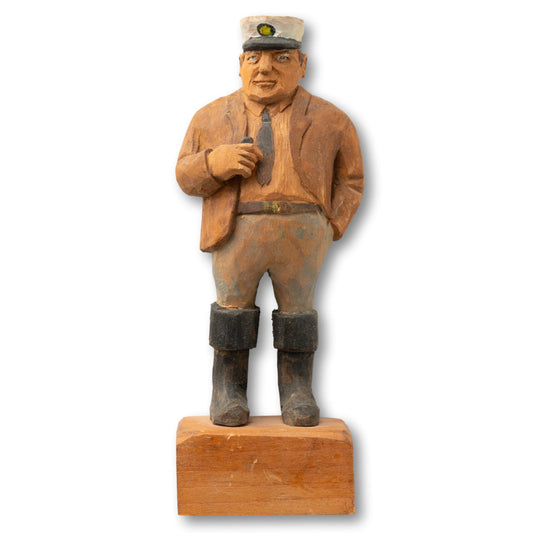 Carved Kennebunkport Captain No. 1