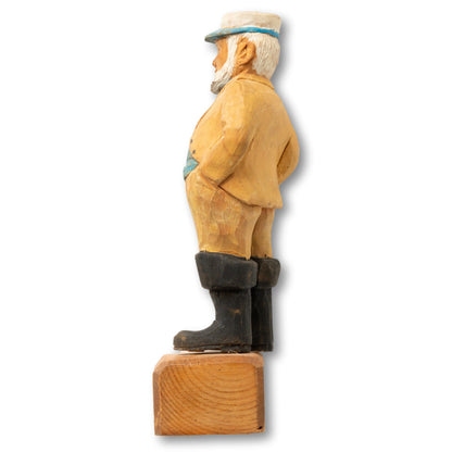 Carved Kennebunkport Fisherman No.2