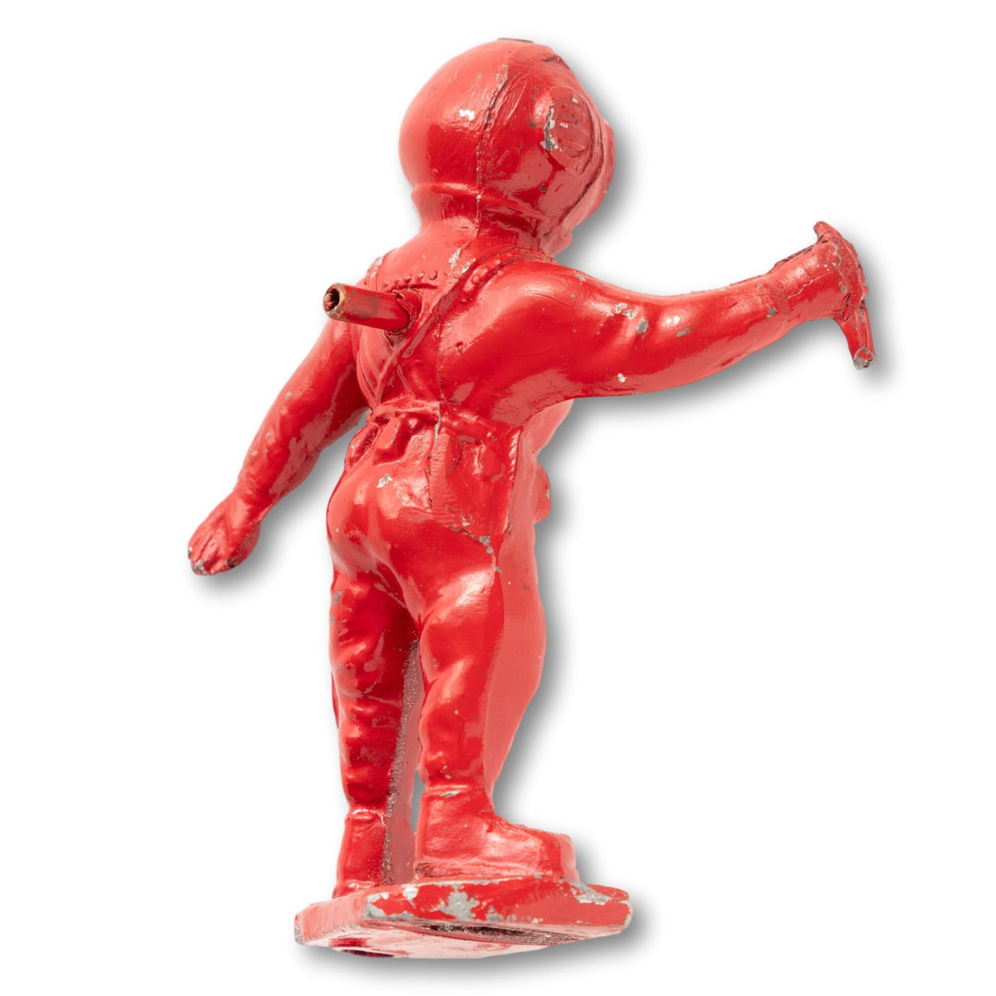 Fantastic Red Aquarium Diver
