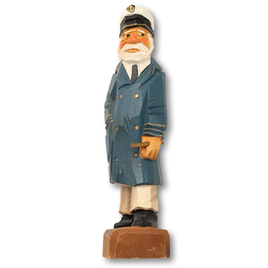 Large Carved Sea Captain