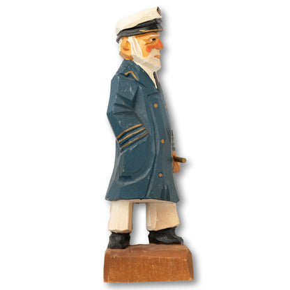 Large Carved Sea Captain