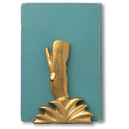 Leaping Whale Bookends