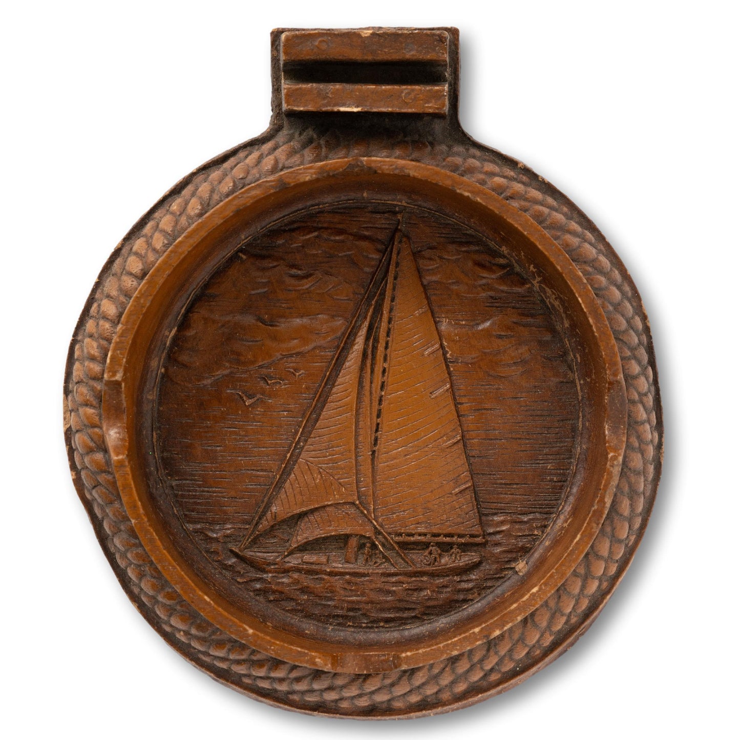 Sailboat Ashtray & Match Holder