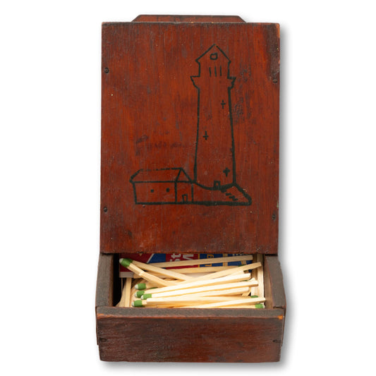 Lighthouse Matchbox Holder