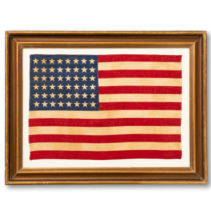 Framed 48 Star Flag