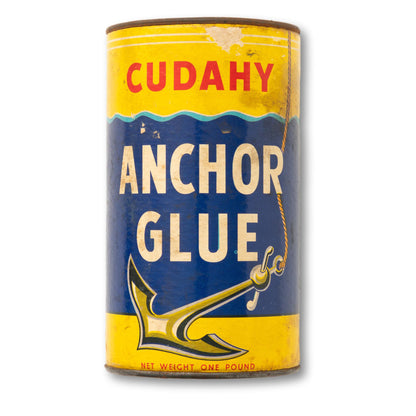 "Anchor Glue" Vintage Canister
