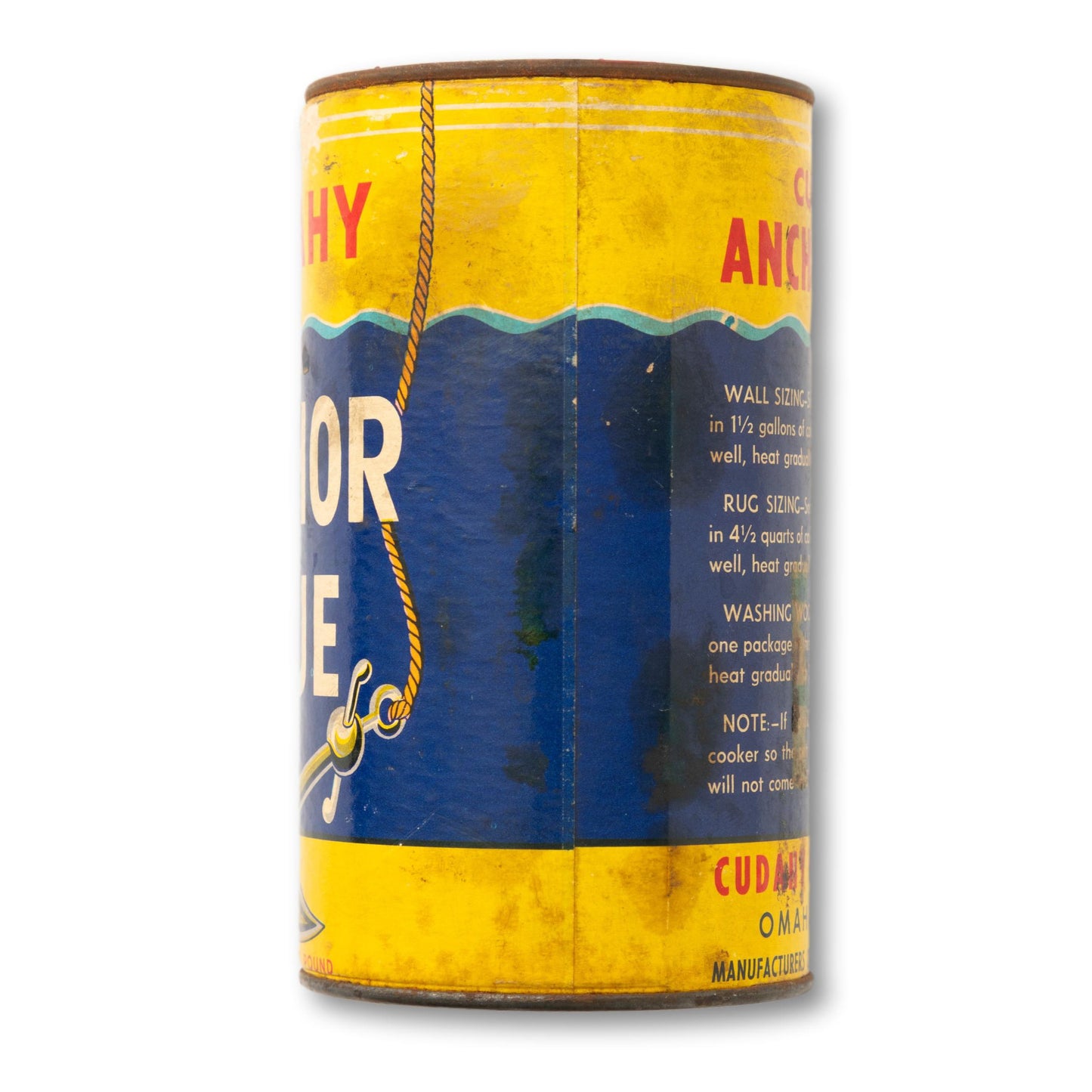 "Anchor Glue" Vintage Canister
