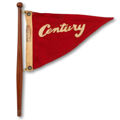 Century Burgee on Pole