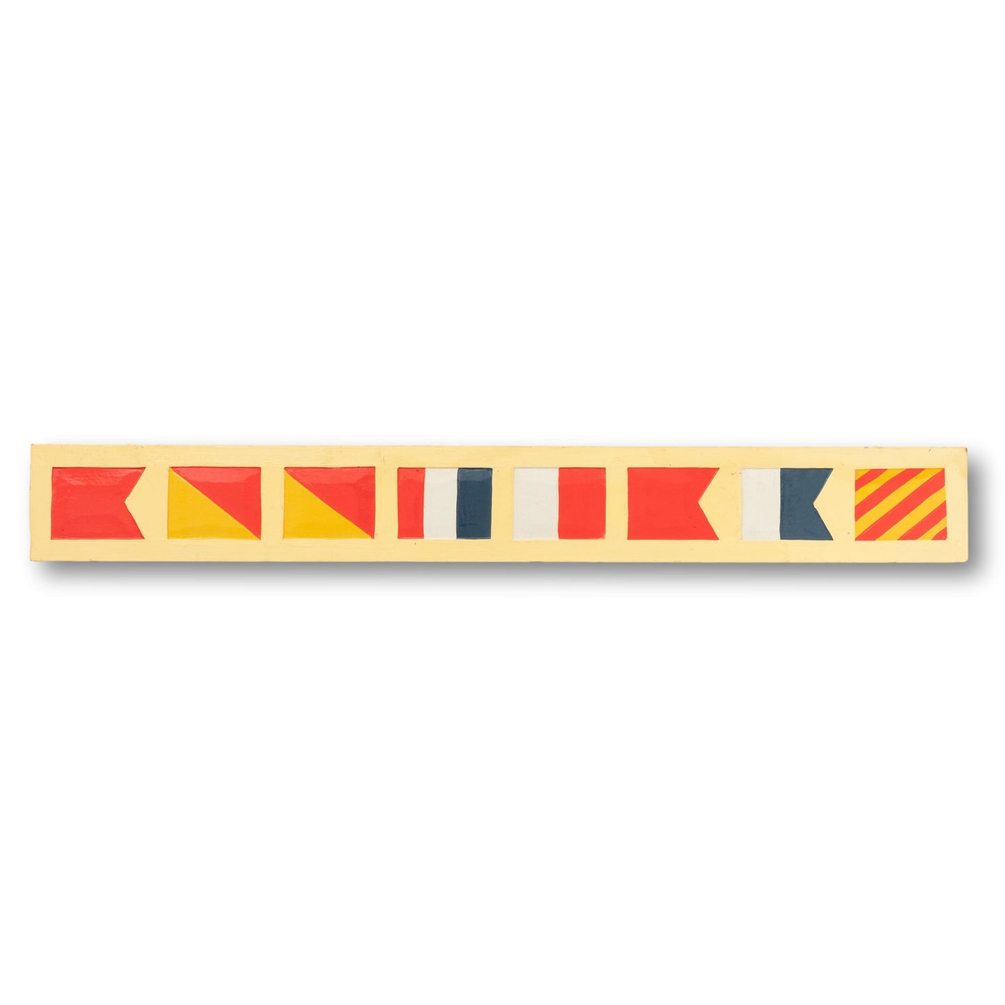 "Boothbay" Signal Flag Wall Plaque
