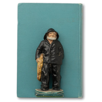 Black Slicker Fisherman Bookends