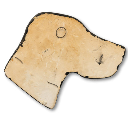 Black Dog Wall Plaque