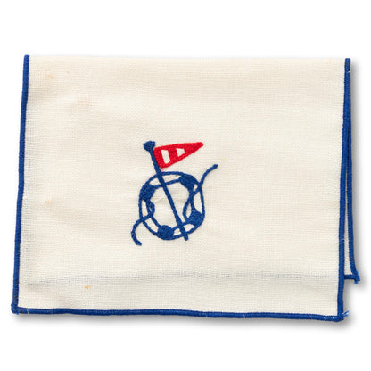 Embroidered Nautical Napkins