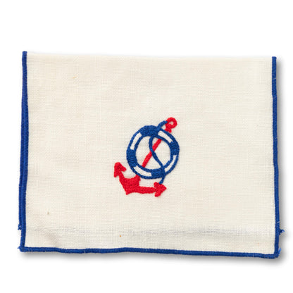 Embroidered Nautical Napkins