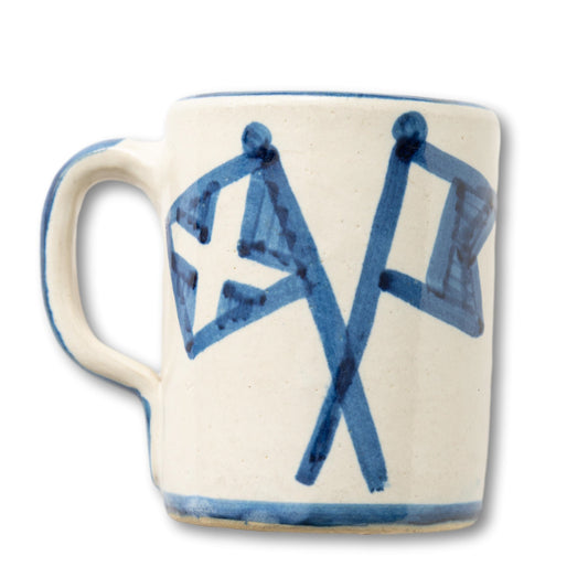 Signed Signal Flag Mug