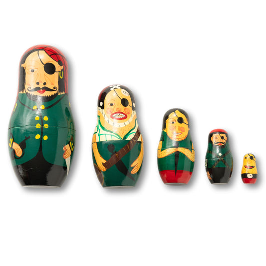 Pirate Nesting Doll Set