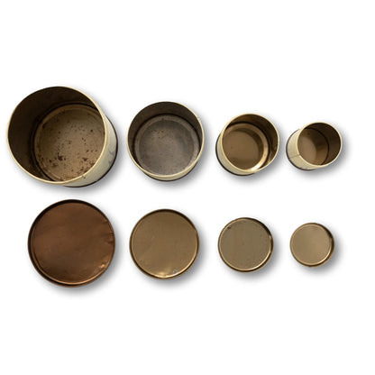 Set of 4 Sailboat Canisters