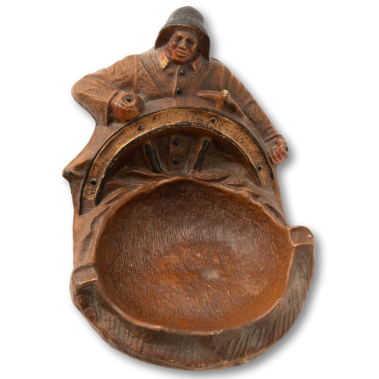 Man At The Wheel Ashtray