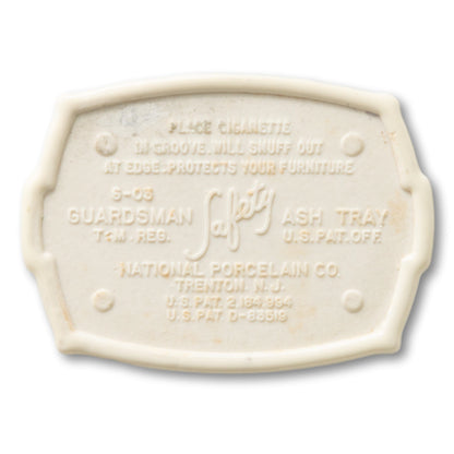 Porcelain Yacht Ashtray