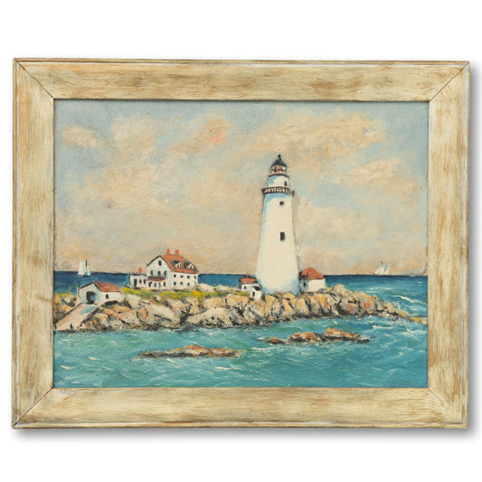 Portland Head Light Painting