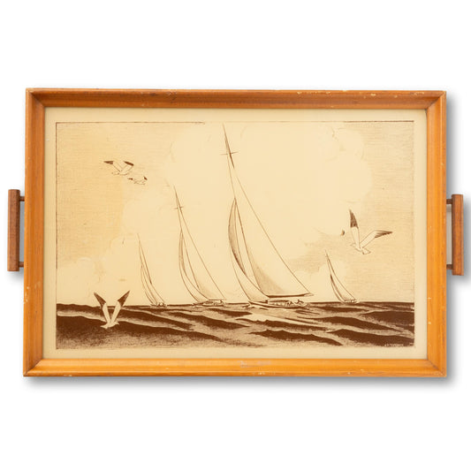 Sailing Serving Tray