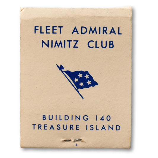 US Navy Social Club Matchbook