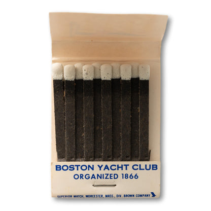 Boston Yacht Club Matchbook