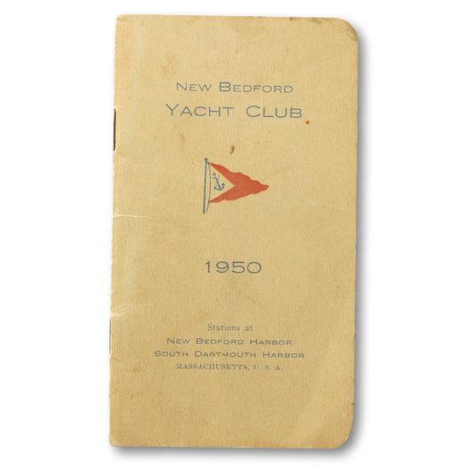New Bedford Yacht Club Membership Book