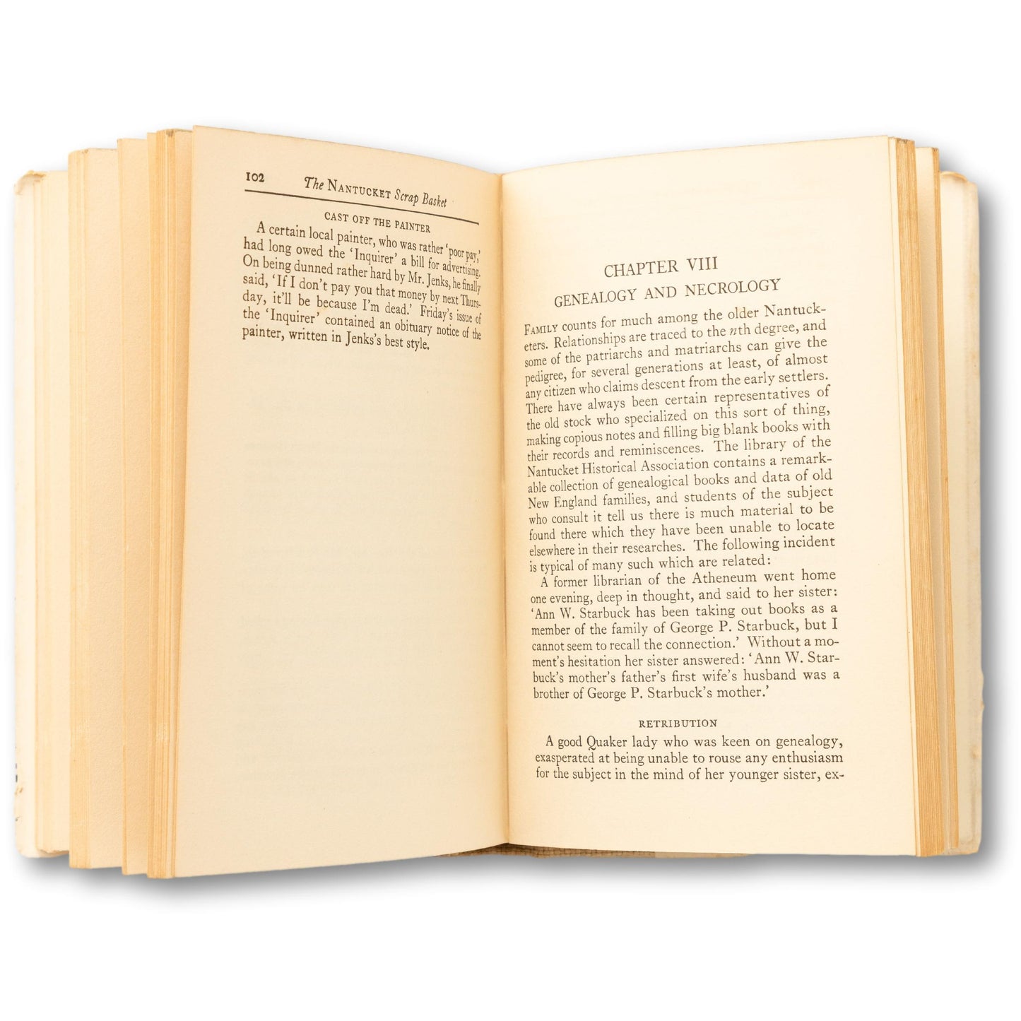 Rare Nantucket Book
