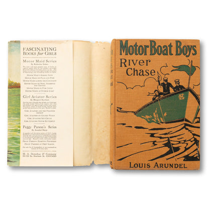 Motor Boat Boy's River Chase Book