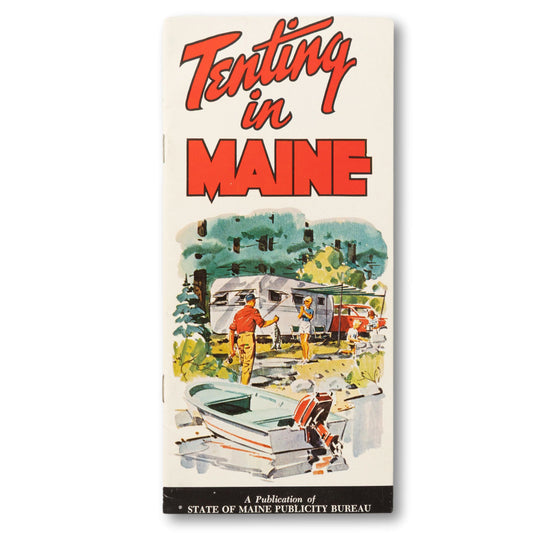 "Tenting in Maine" Booklet