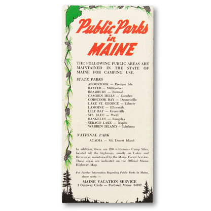 "Tenting in Maine" Booklet