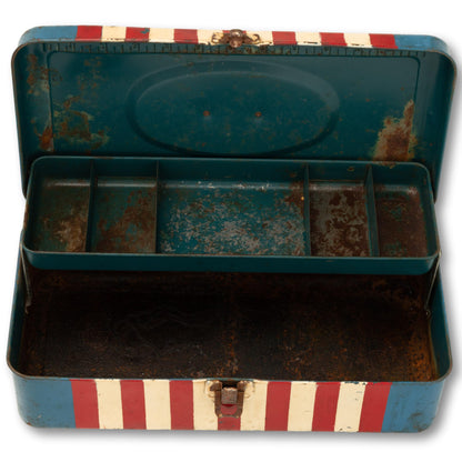 Folk Painted Tool Box