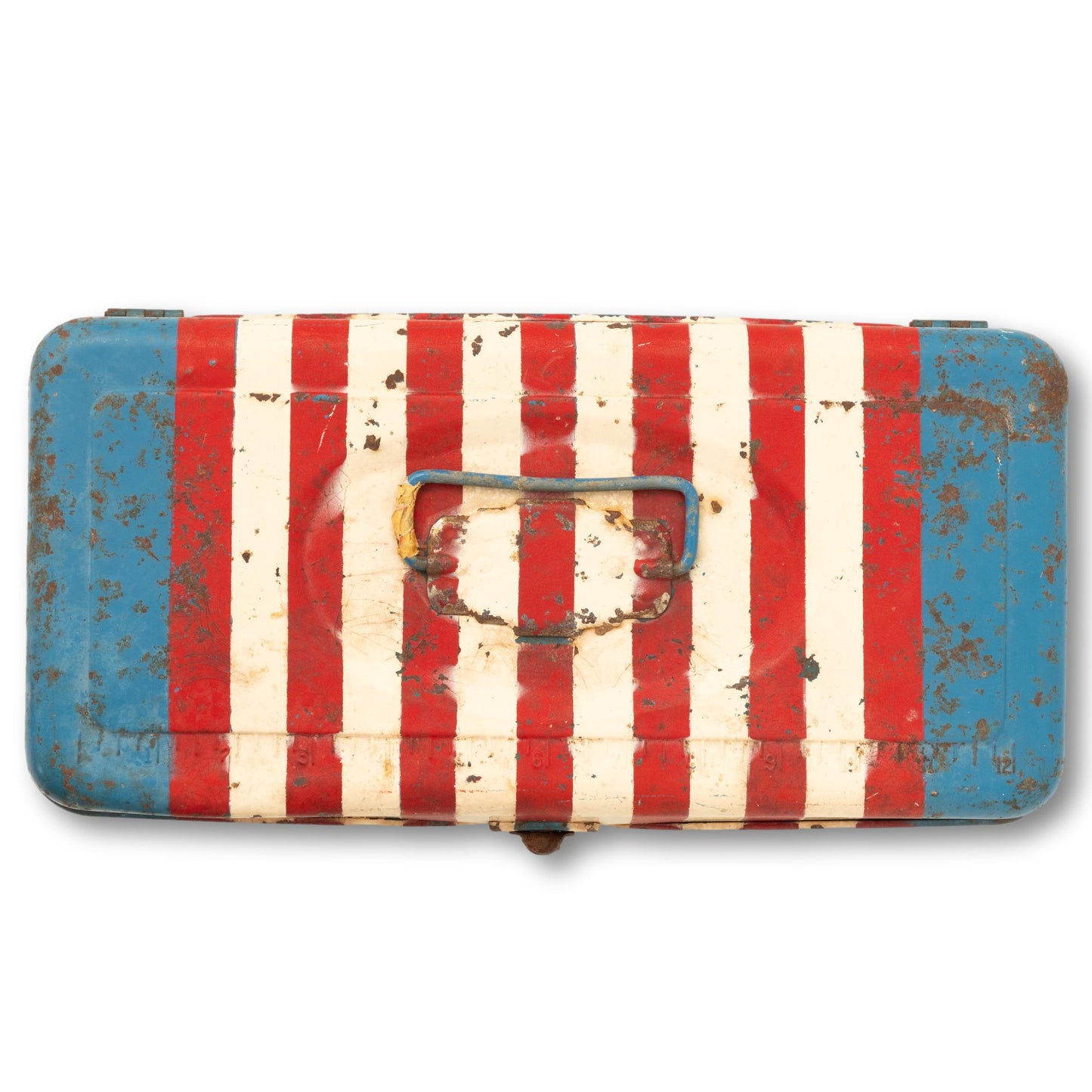 Folk Painted Tool Box