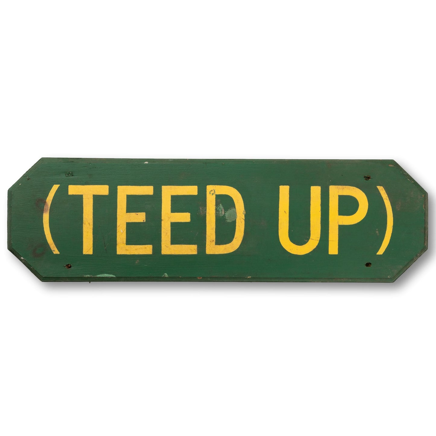 "TEED UP" Golf Sign