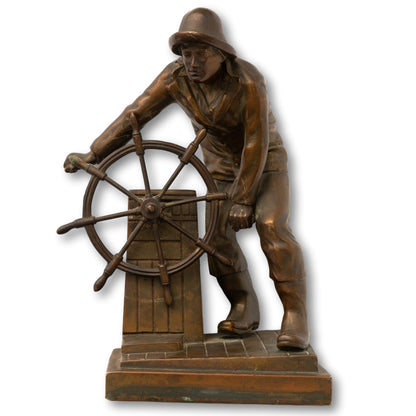 Leonard Craske "Man at the Wheel"