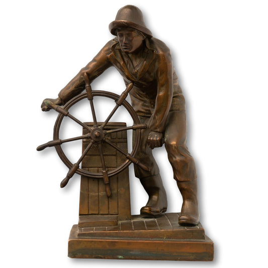 Leonard Craske "Man at the Wheel"