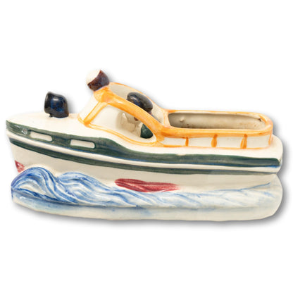 Hand-painted Boat Planter
