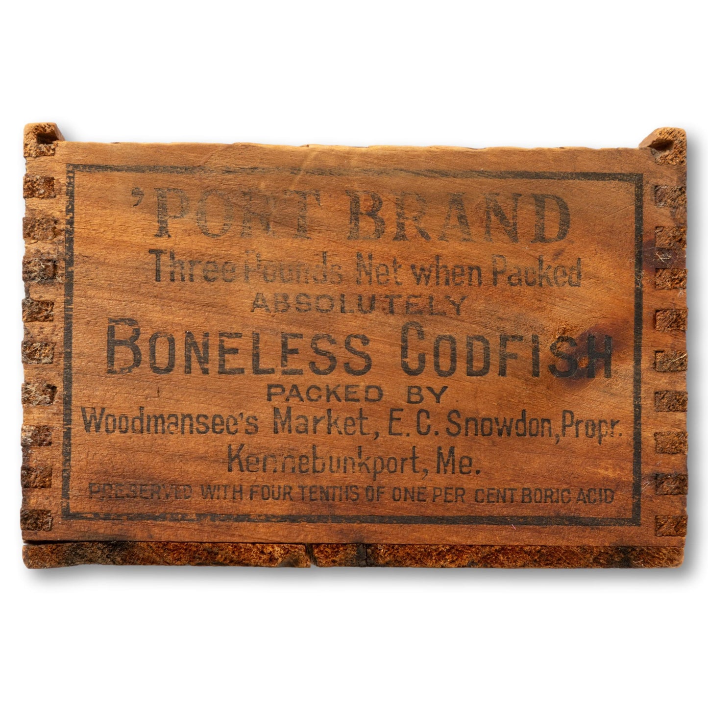 Kennebunkport Codfish Box
