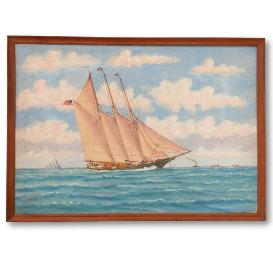 Sailing Sloop Painting