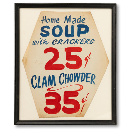 Soup and Chowder Sign