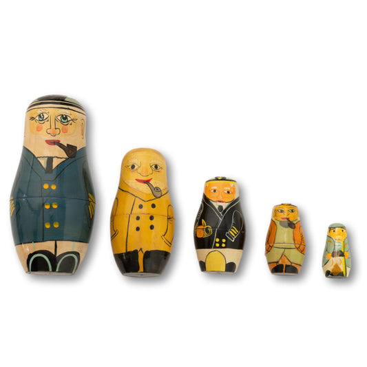 Nautical Nesting Dolls #1