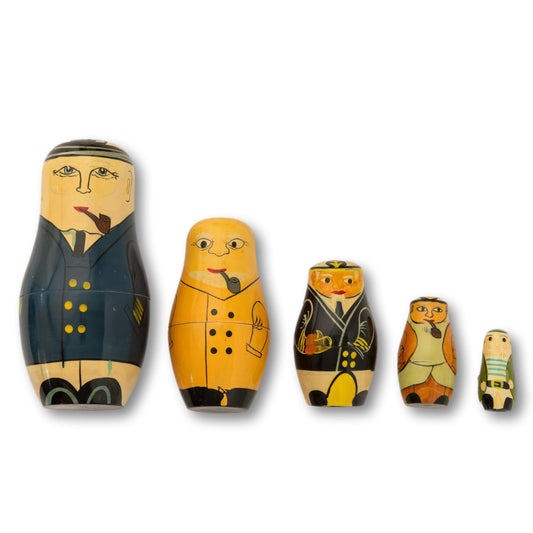 Nautical Nesting Dolls #2