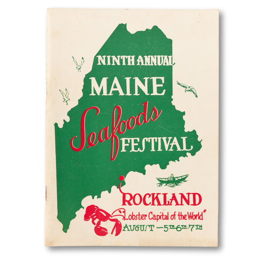 Maine Seafood Festival Guide Book, 1955