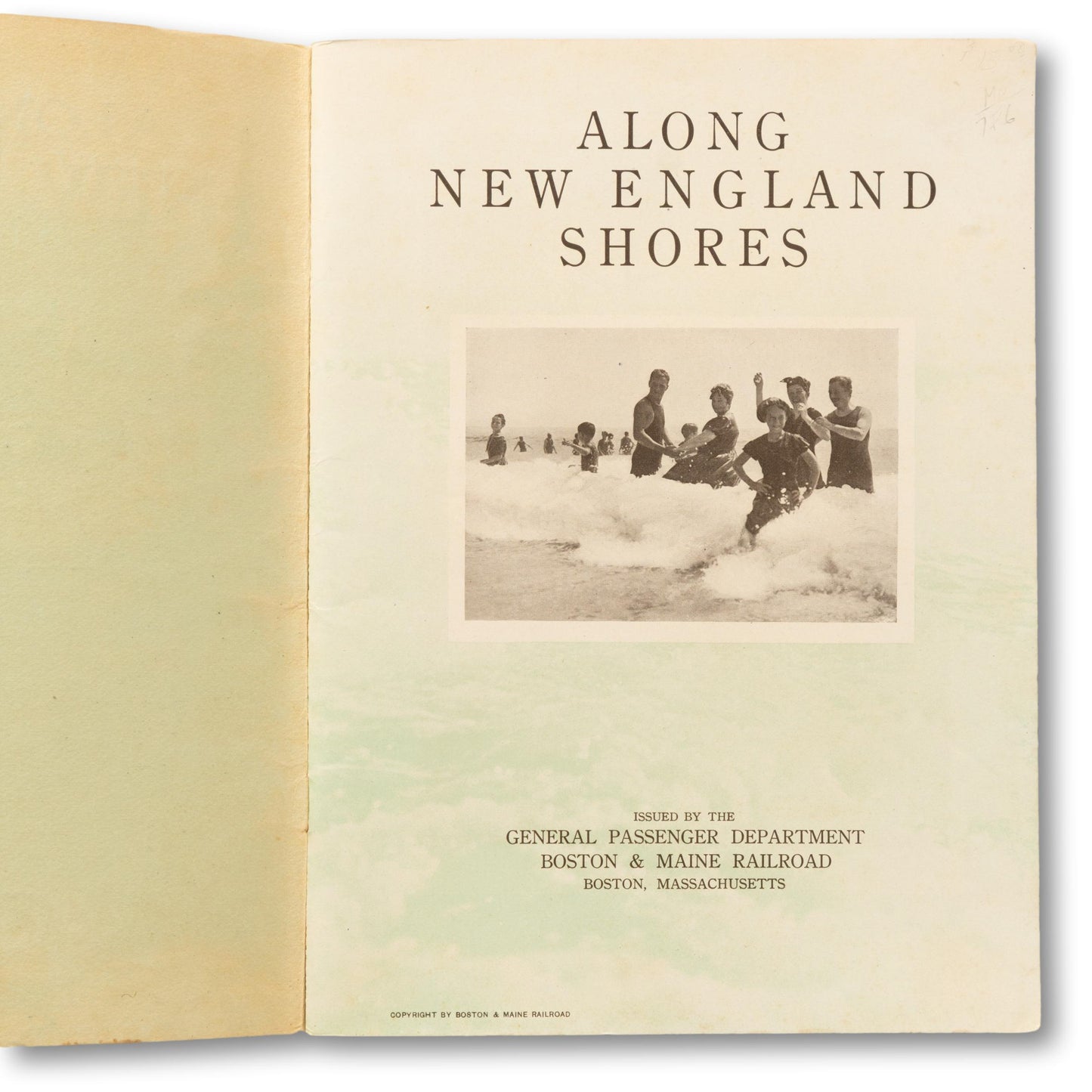 "Along New England Shores" Booklet
