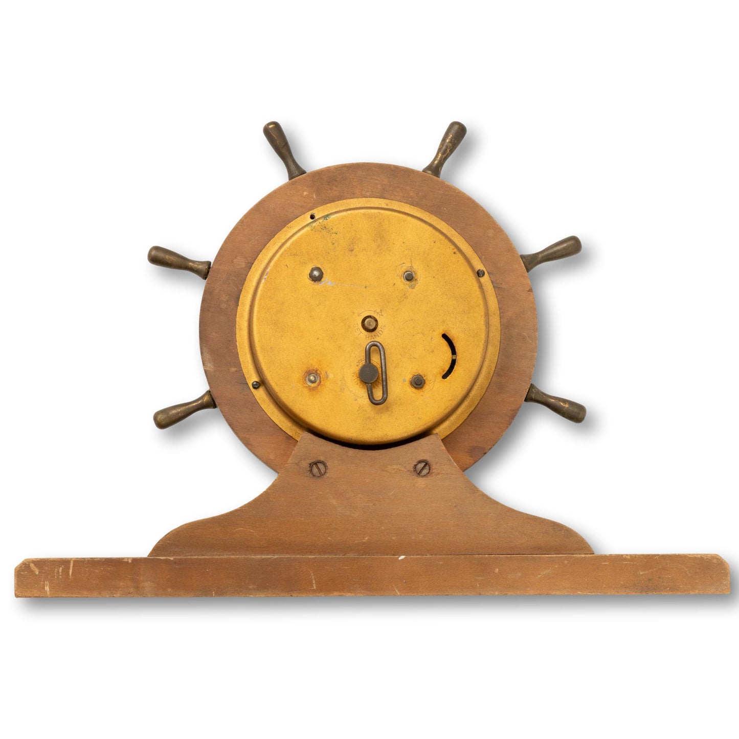 Ship's Wheel Mantel Clock