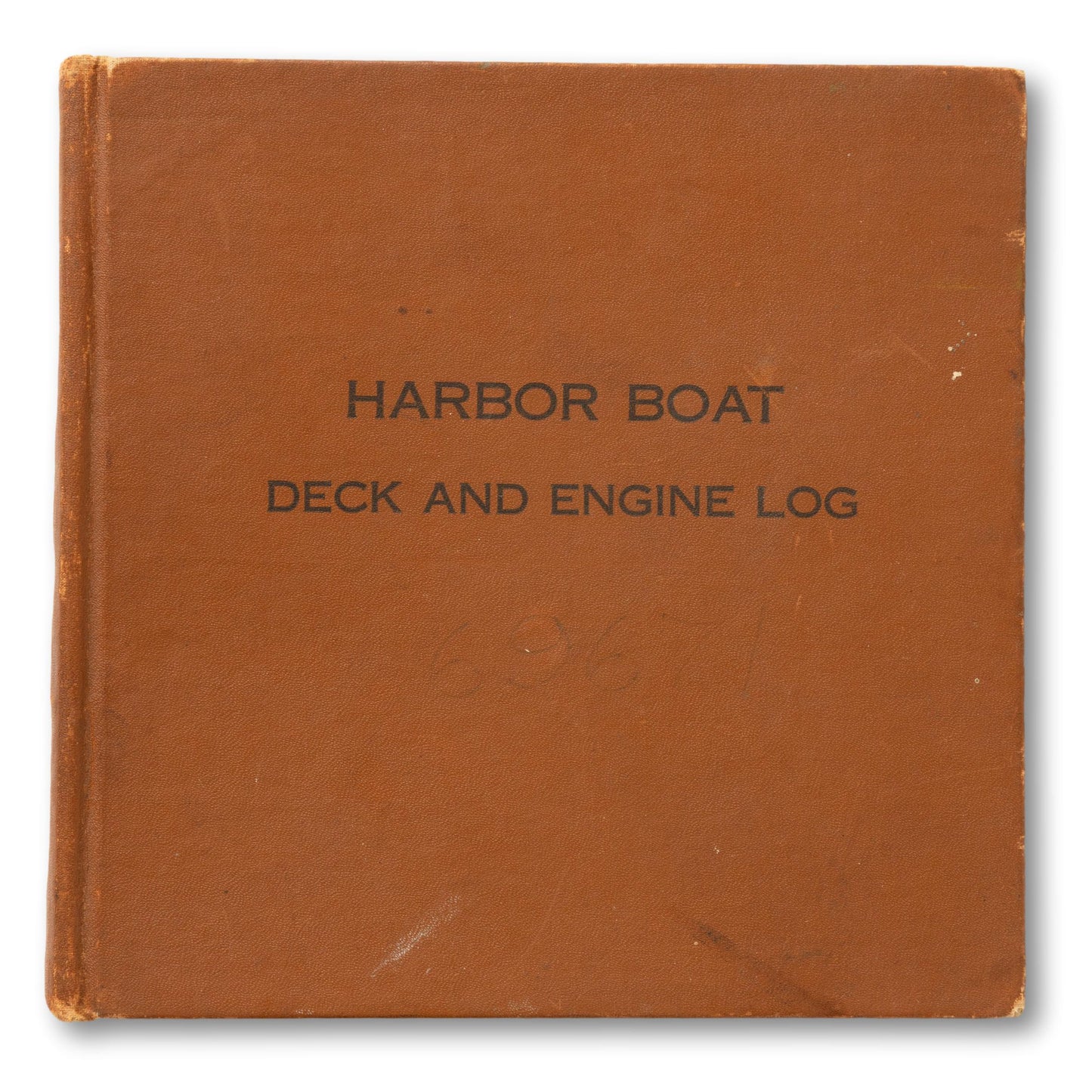 Harbor Boat Deck and Engine Log