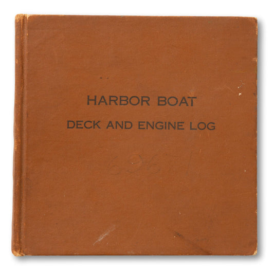 Harbor Boat Deck and Engine Log