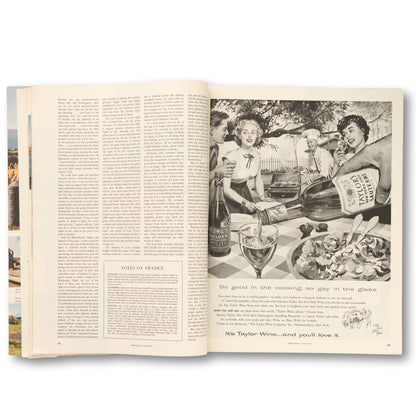 HOLIDAY Magazine, August 1956
