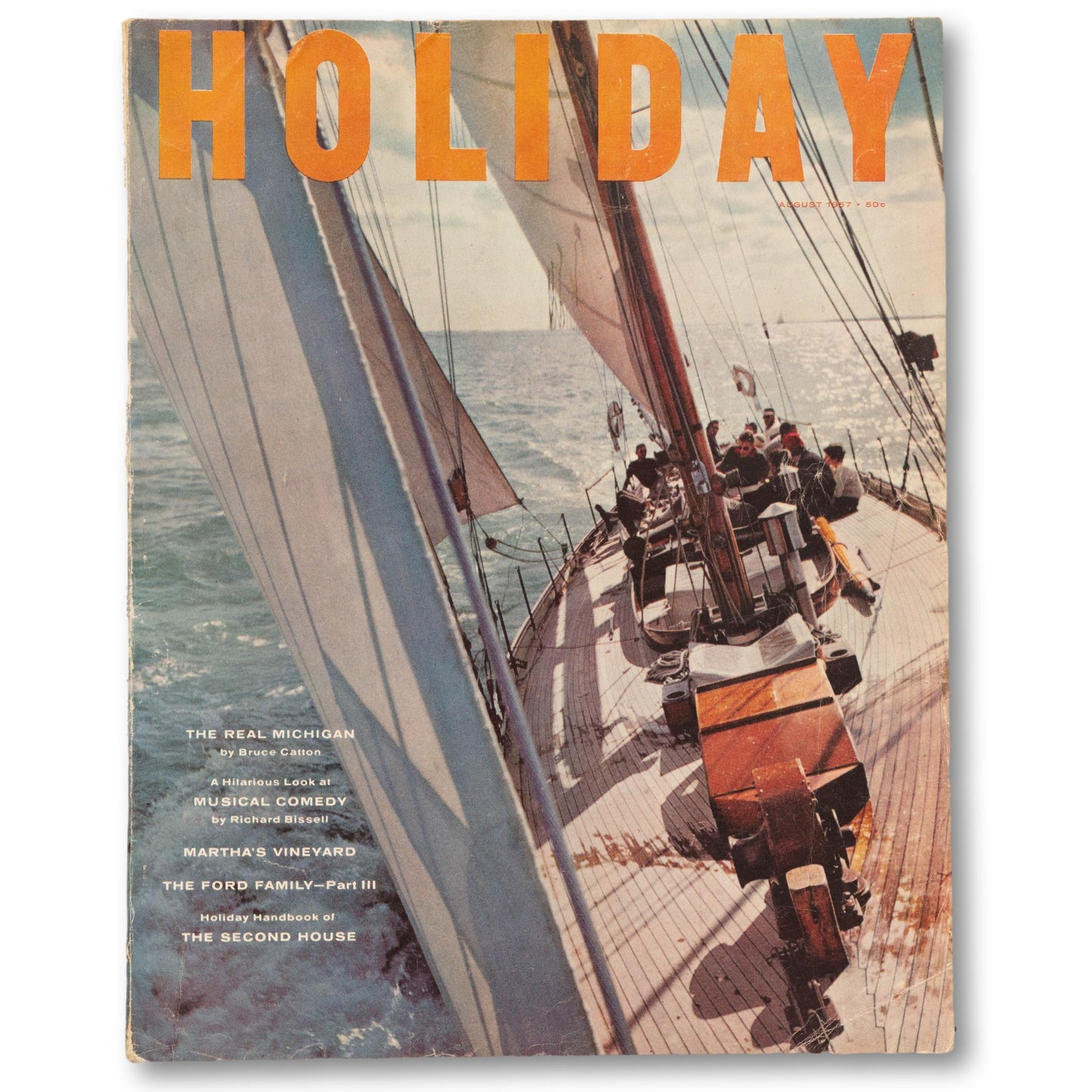 HOLIDAY Magazine, August 1957