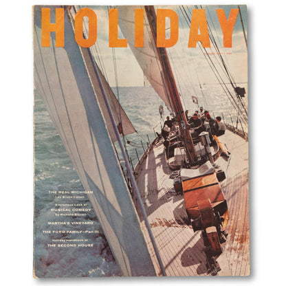 HOLIDAY Magazine, August 1957
